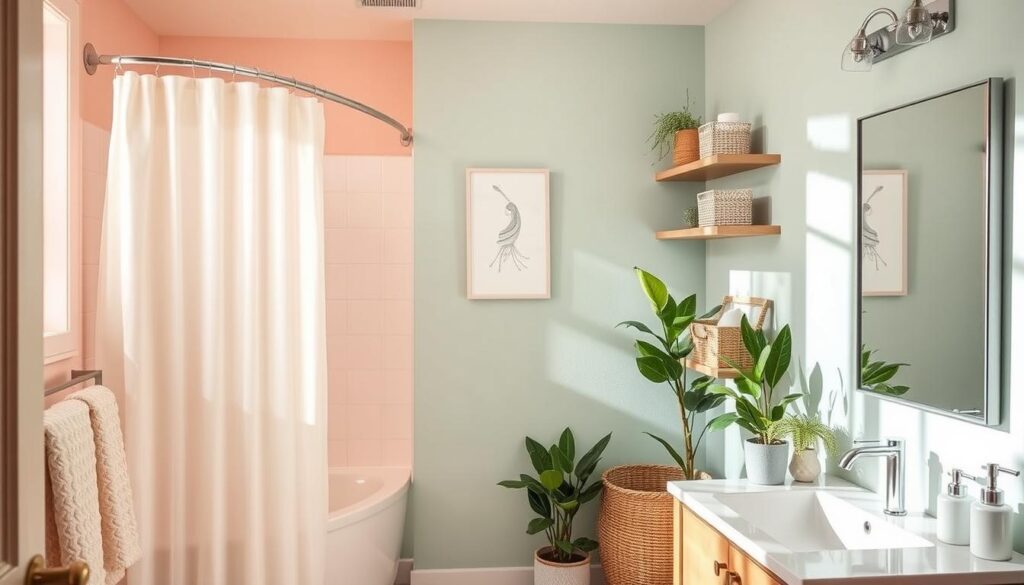 Affordable home upgrades for bathroom