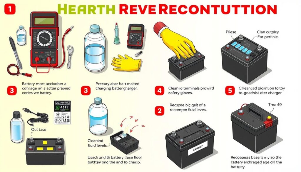 Battery Reconditioning Steps