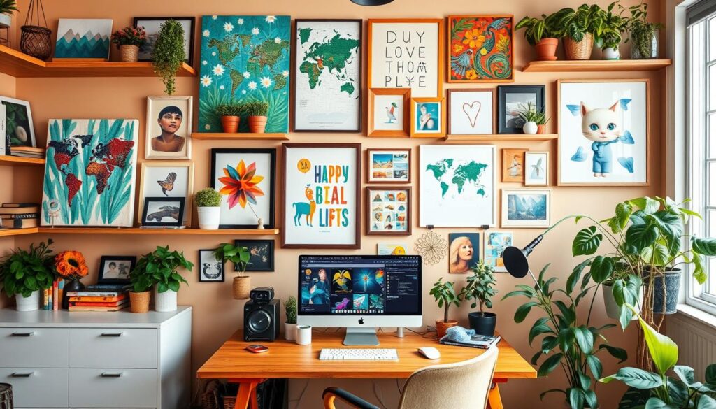 Creative wall decor
