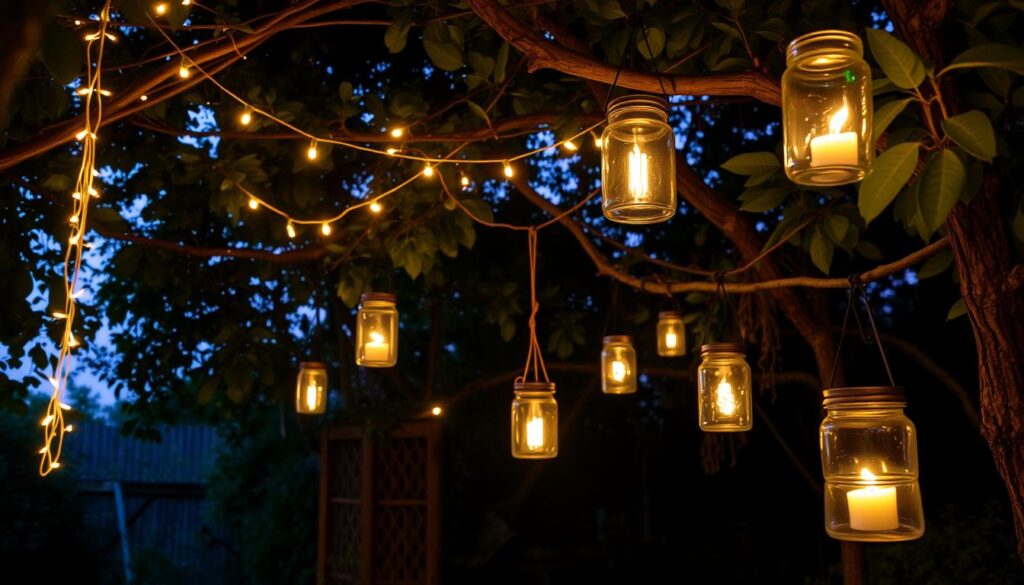 Outdoor hanging lights
