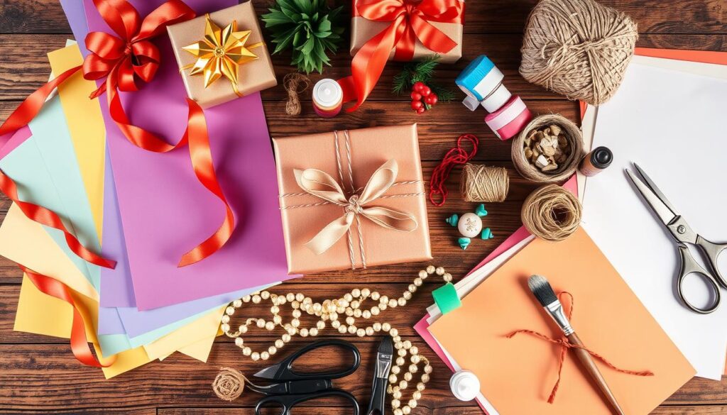 Selecting DIY gift materials