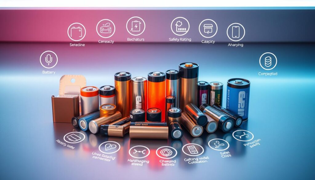 battery selection criteria