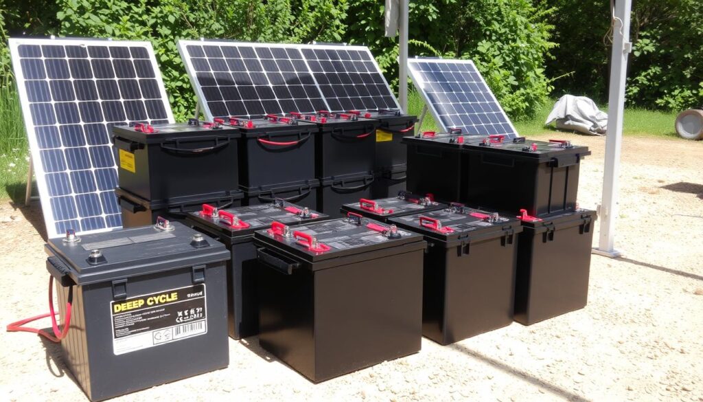 deep-cycle batteries