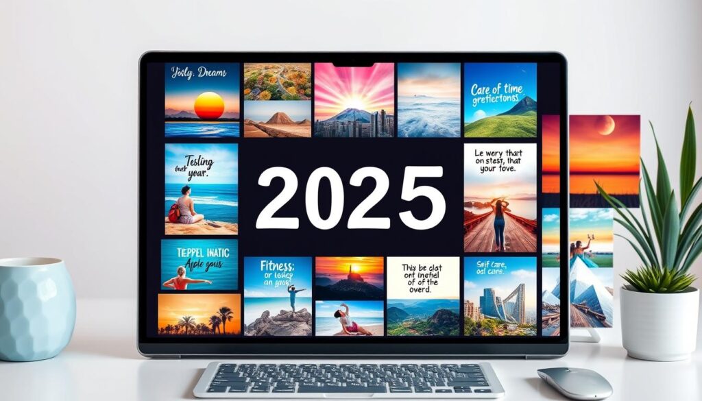 digital vision board