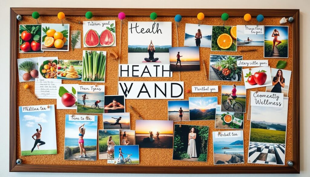 health vision board