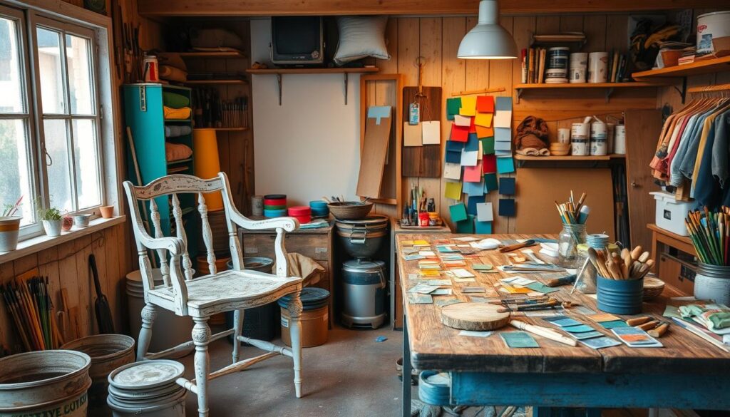 homemade furniture renovation