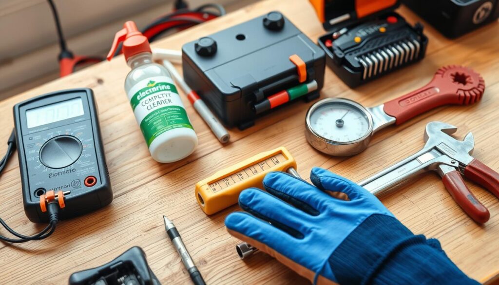 marine battery maintenance tools