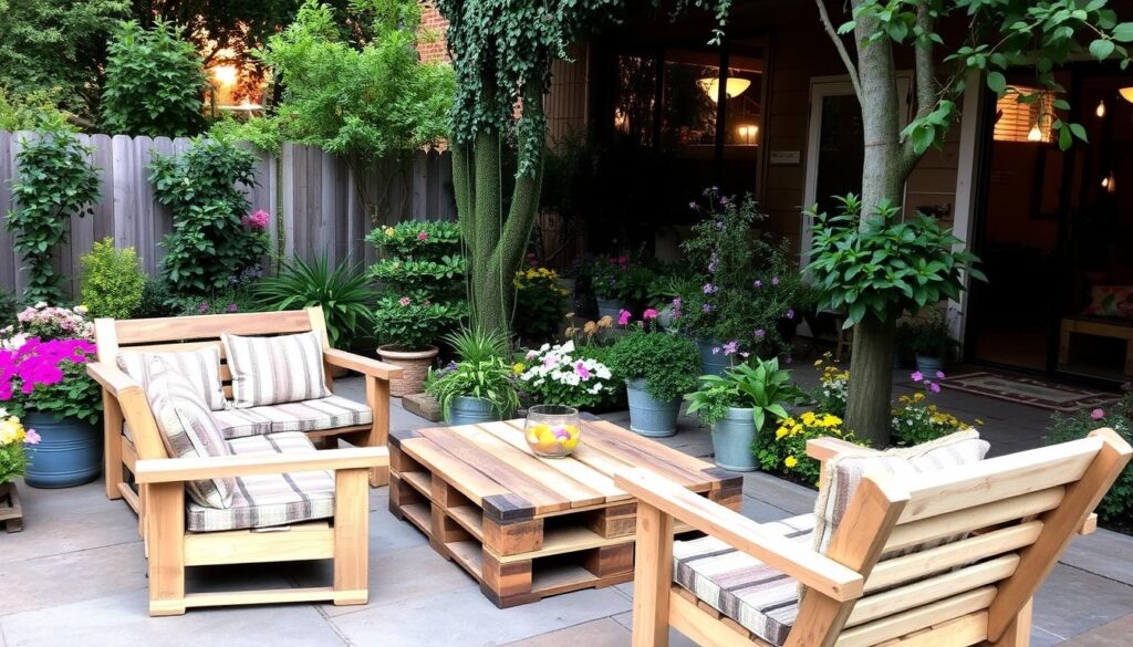 outdoor pallet furniture