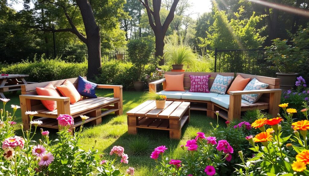 outdoor pallet furniture