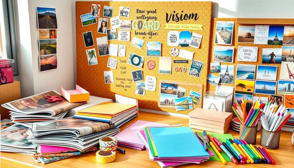 physical vision board materials