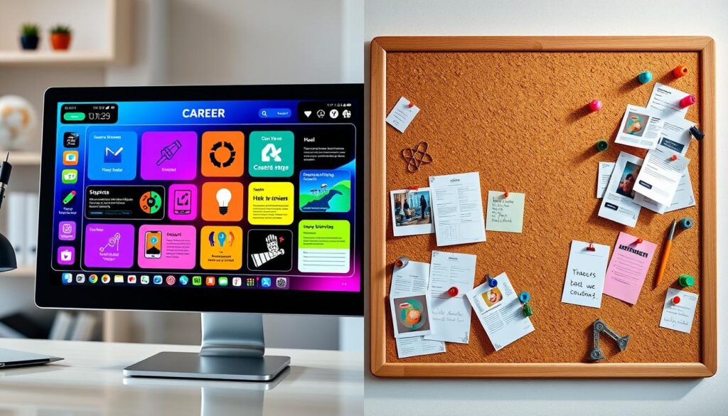 Career Vision Board Comparison