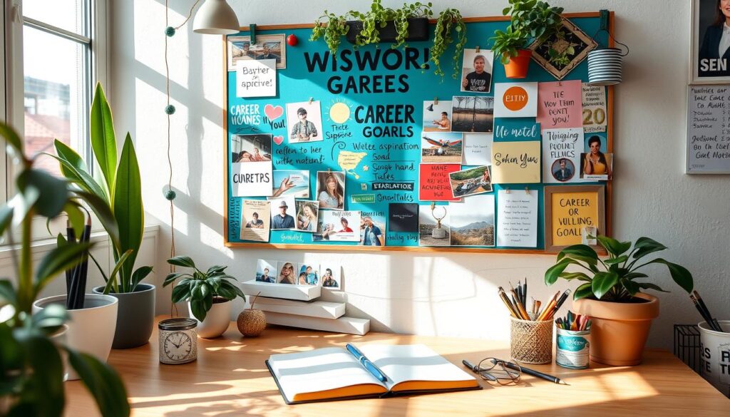 Daily Career Vision Board Practice
