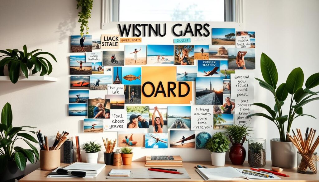 Daily Vision Board Visualization