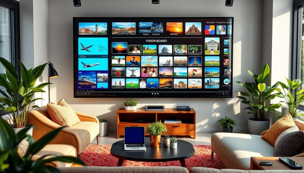 Digital Family Vision Board Technology