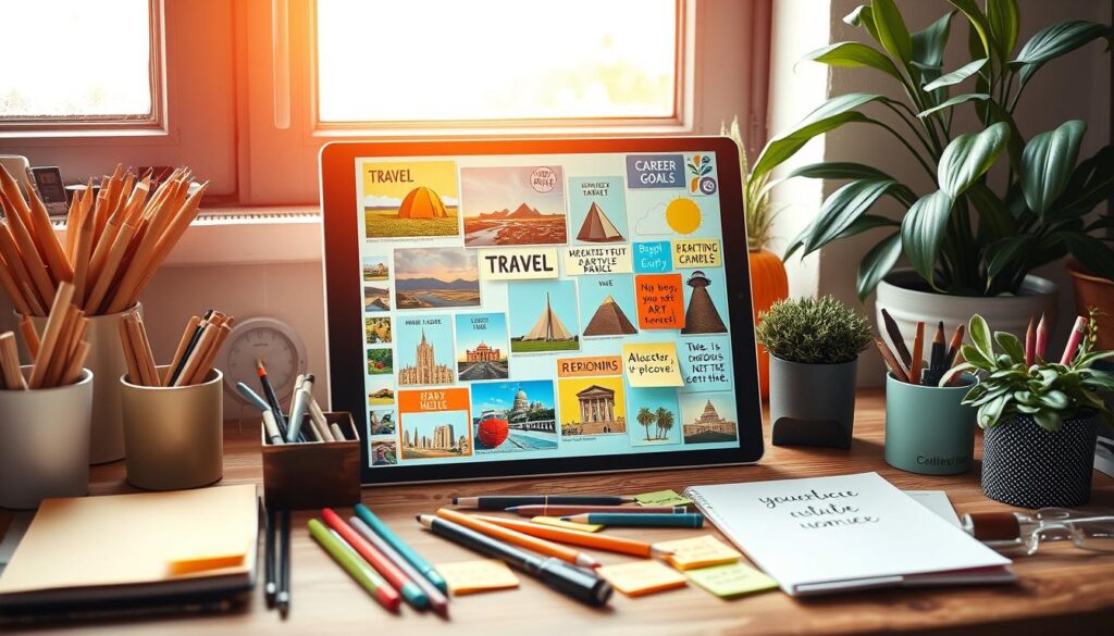 Digital Vision Board Creation