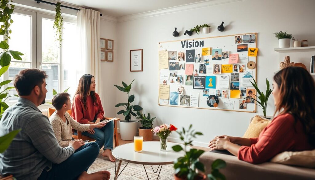 Family Vision Board Check-In