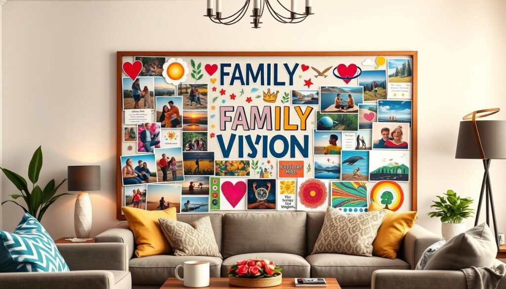 Family Vision Board Core Values
