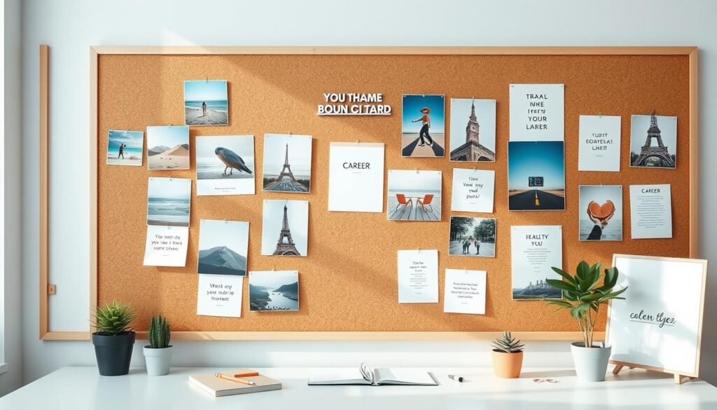 Simplified Vision Board Design