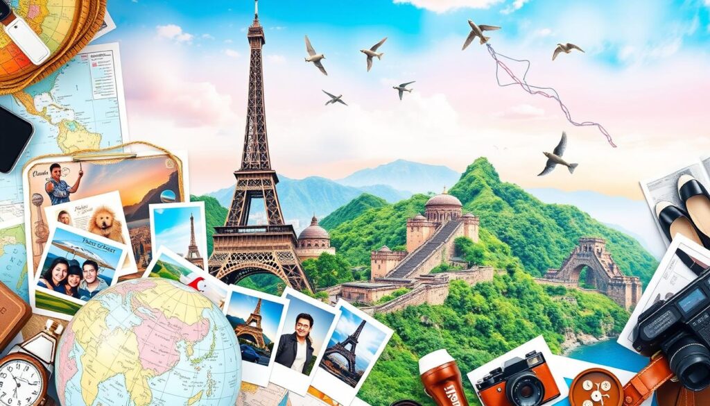 Travel Vision Board Design Inspiration