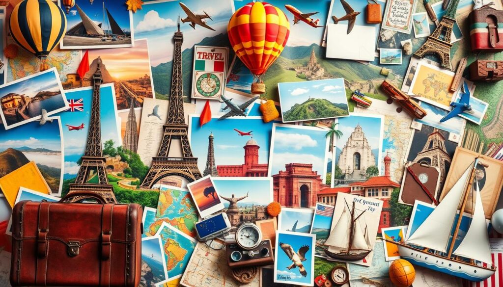 Travel Vision Board Visualization Techniques