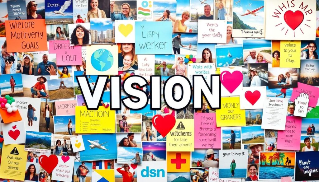 Vision Board Benefits Visualization