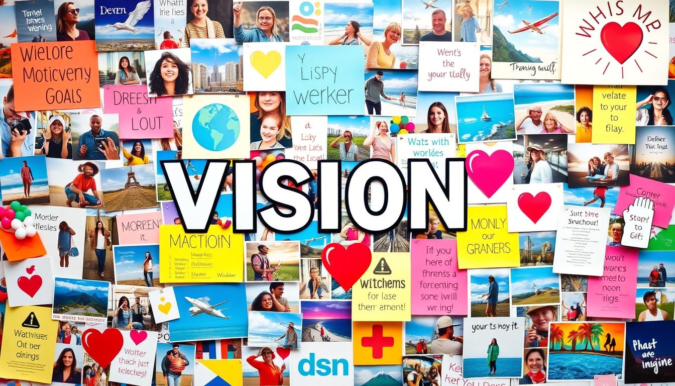 Crafting Vision Boards for a Renewed 2025