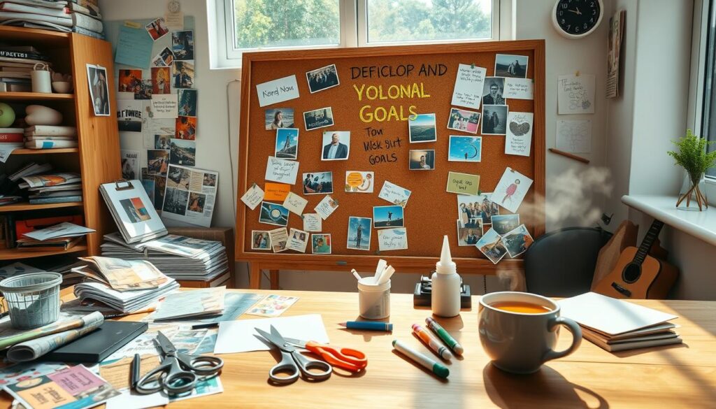 Vision Board Creation Process