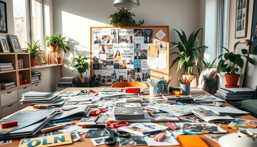 Vision Board Creation Process