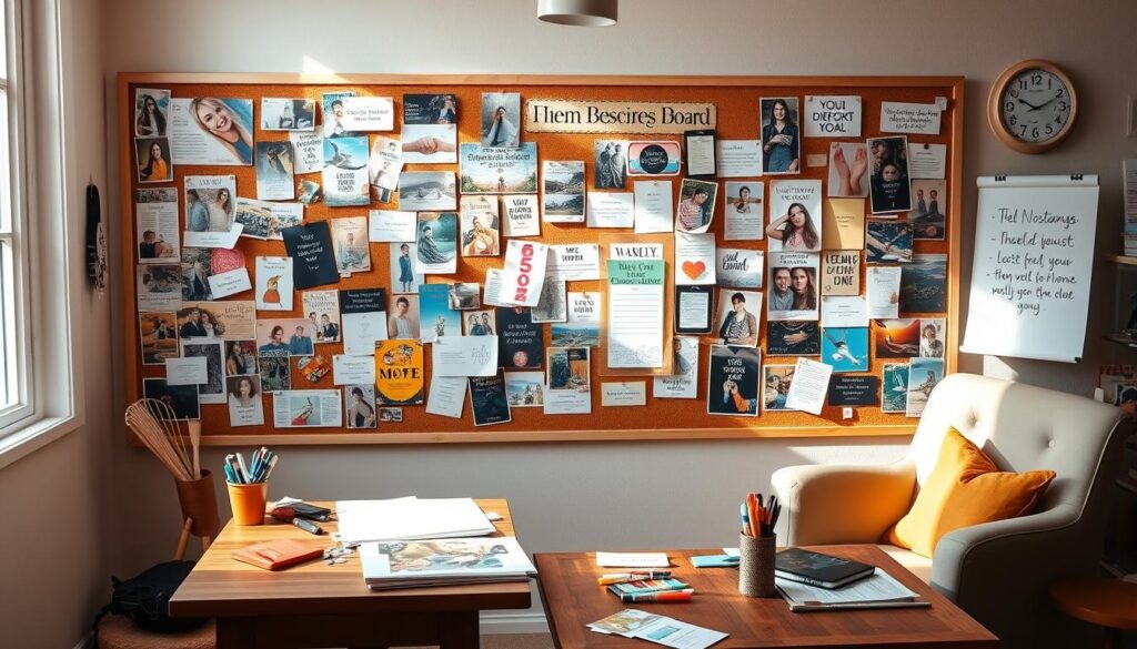 Vision Board Creation Process