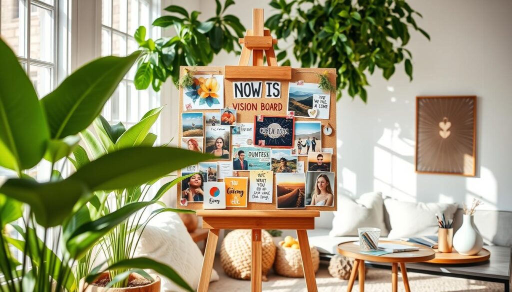 Vision Board Display Techniques