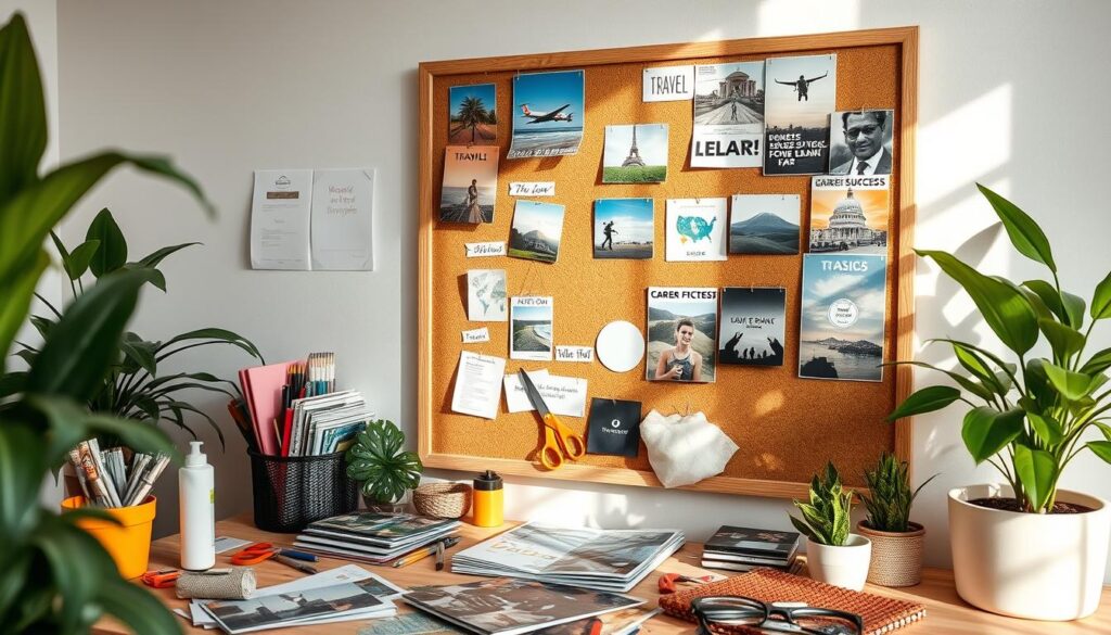 Vision Board Goal Setting Strategy