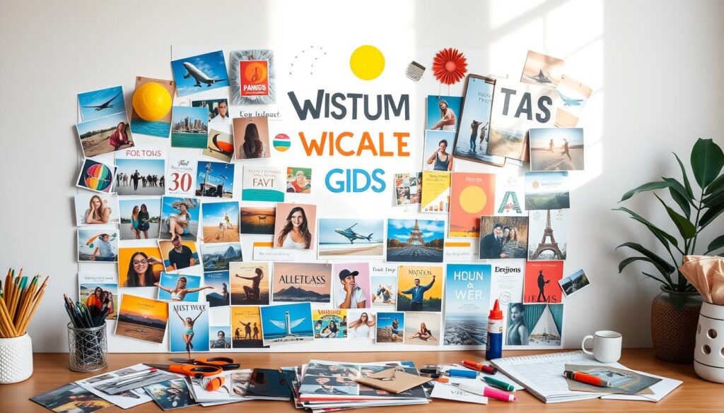 Vision Board Intention Setting