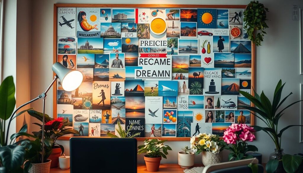 Vision Board Intention Setting