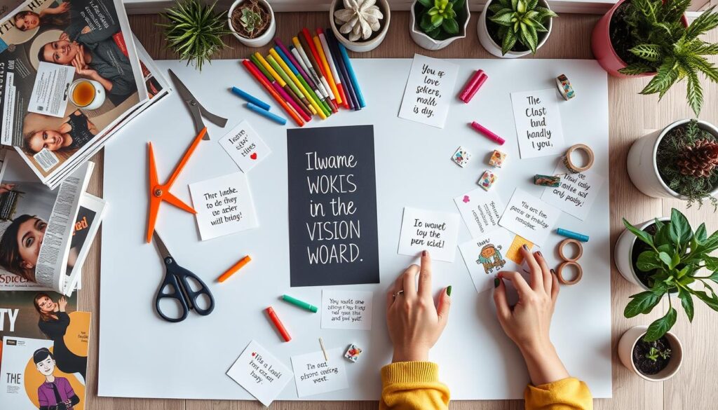 Vision Board Party Supplies Checklist
