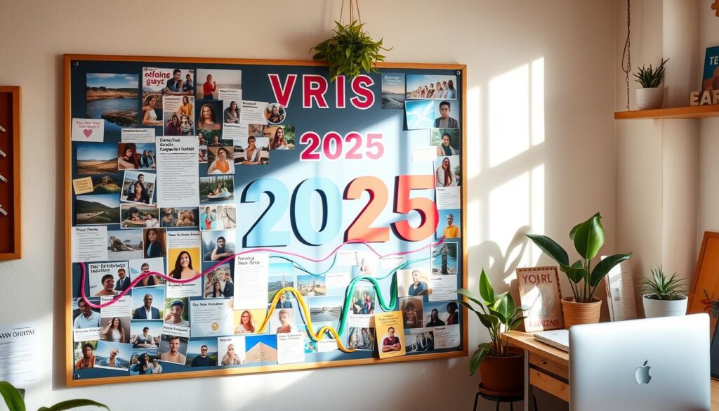Vision Board Progress Tracking