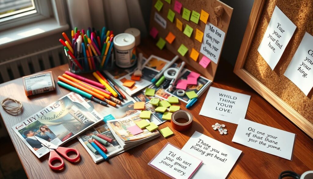 Vision Board Supplies and Materials